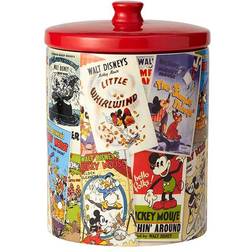 Enesco Disney Ceramics Mickey Mouse Collage Cookie Biscuit Jar