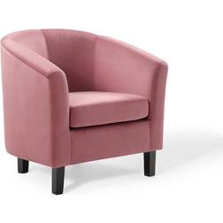 modway Prospect Performance Velvet Armchair