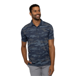 Travismathew Beachside Stealth Polo Blue Nights