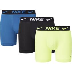 Nike Boxershorts Dri-FIT Advanced Micro 3-Pak Neon/Sort/Blå