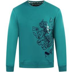 Aquascutum Aldis Side Logo Jumper - Green