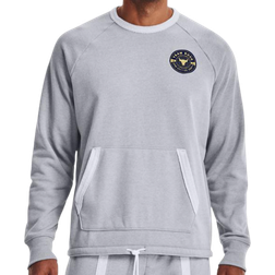 Under Armour Project Rock Heavyweight Terry Crew Sweatshirt - Gray