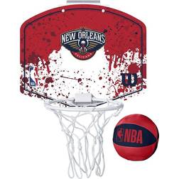 Wilson NBA Team Mini Basketball Hoop New Orleans Pelicans