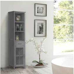 Teamson Home Delaney Functional Linen Storage Cabinet