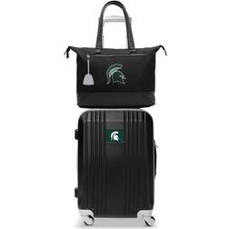 Mojo Michigan State Spartans Premium Laptop Tote Bag and Luggage Set