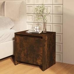 vidaXL smoked oak Bedside Table