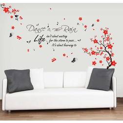 Walplus Sticker Decal Art Blossom Flower Dance