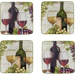 Certified International Meadow Brook Vineyard Dessert Plate