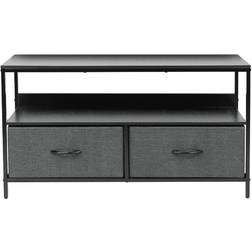 Sorbus 11 H Black Stand Top Chest of Drawer