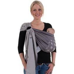 Hoppediz Babytragetuch gewebter Ring-Sling