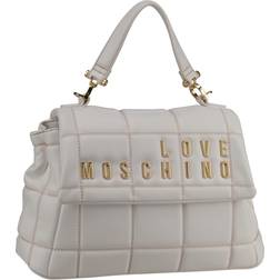 Love Moschino Quilted Handbag - White