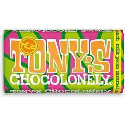 Tony's Chocolonely Milk Pecan Caramel Crunch 180g