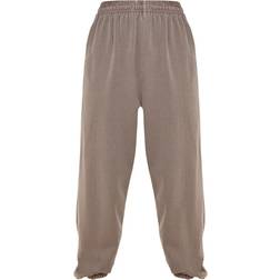 PrettyLittleThing Washed Joggers - Mocha