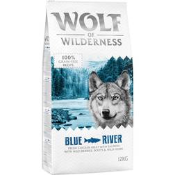 Wolf of Wilderness Adult Blue River Salmon Grain Free 2x12Kg