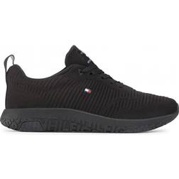 Tommy Hilfiger Corporate Knit Rib Runner M - Black