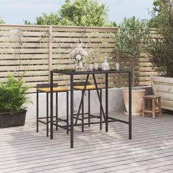 vidaXL with Outdoor Bar Table