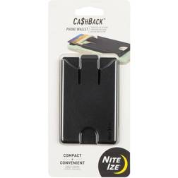 Nite Ize Cashback cell phone wallet, black -cbpw-01-r7