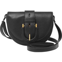 Fossil Harwell Small Flap Crossbody - Black