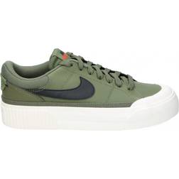 Nike Court Legacy Lift W - Medium Olive/Sail/Team Orange/Black