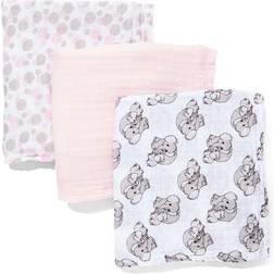 Precious Moments 3 Coordinating Muslin Baby Swaddling Blankets