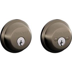 Schlage B62 Double Cylinder Grade 1 the B-Series Pewter