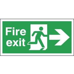 Sign Fire Exit Arrow