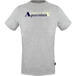 Aquascutum Reflection Logo T-shirt - Grey