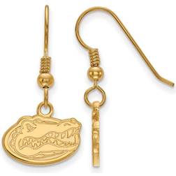 LogoArt Women's Florida Gators Gold Plated Dangle Earrings