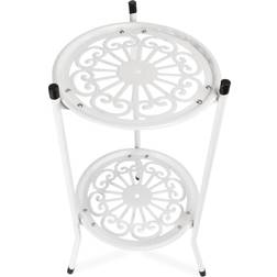 Maison & White 2 Tier Metal Plant Pot Stand