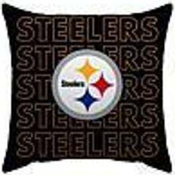 Pegasus Pittsburgh Steelers Echo Wordmark Poly Span Complete Decoration Pillows (45.72x45.72)
