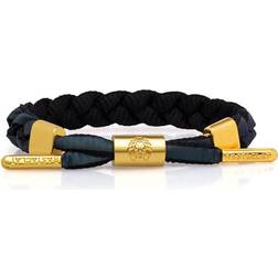 Rastaclat Original Hand Braided Anubis Adjustable Bracelet gold