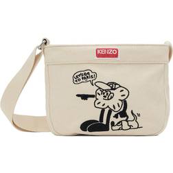 Kenzo Off-White Small Paris Boke Boy Travels Bag 03 ECRU UNI