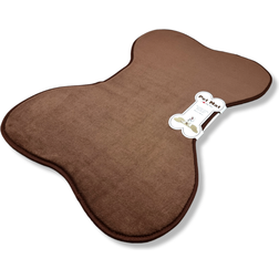 Bone Shaped Pet Feeding Mat NonSlip Dog Cat Bed