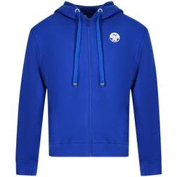 North Sails Men's Logo Zip Hoodie - Blue