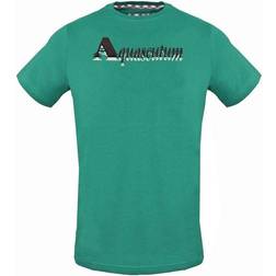 Aquascutum Layered Logo T-shirt - Green