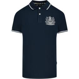 Aquascutum Aldis Tipped Polo Shirt - Navy Blue