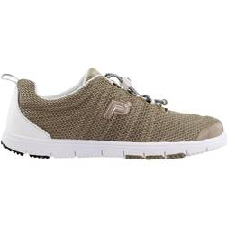 Women Propet TravelWalker II Sneaker Taupe Mesh