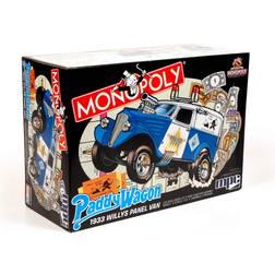 MPC 1933 Willys Panel Paddy Wagon Monopoly 2T 1/25th Scale Model Kit, red