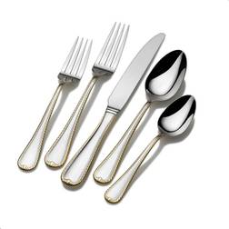 Mikasa Cameo Gold Cutlery Set