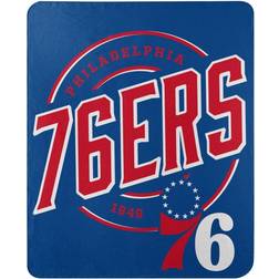 Northwest NBA Philadelphia 76ers Fleece Blankets Red, Blue