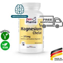 Magnesium chelate 375 mg 120 capsules bones