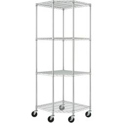 Trinity 4-Tier EcoStorage Corner Wire Rack Book Shelf