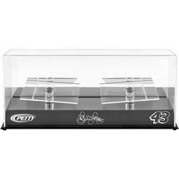 Richard Petty #43 Petty Motorsports 2 Car 1/24 Scale Die Cast Display Case With Platforms