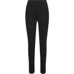 Oscar de la Renta Scuba Skinny Leggings - Black