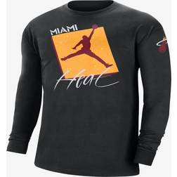 Nike NBA Miami Heat Courtside Statement Max90 Long Sleeve Tee