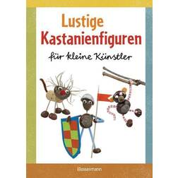 Lustige Kastanienfiguren für kleine Künstler