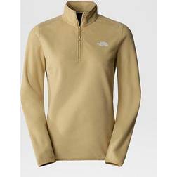 The North Face Women's Glacier 1/4 Zip Khaki Stone