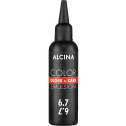 Alcina Color Gloss + Care Emulsion #6.7 dunkelblond-braun