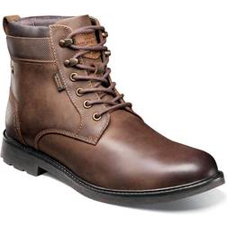 Nunn Bush 1912 Plain Toe Boot Men's Brown Boot Brown