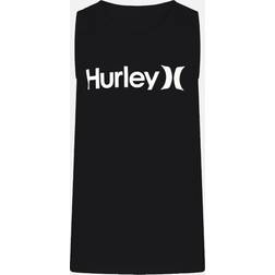 Hurley One Only Solid Tank Black Men's Clothing Black